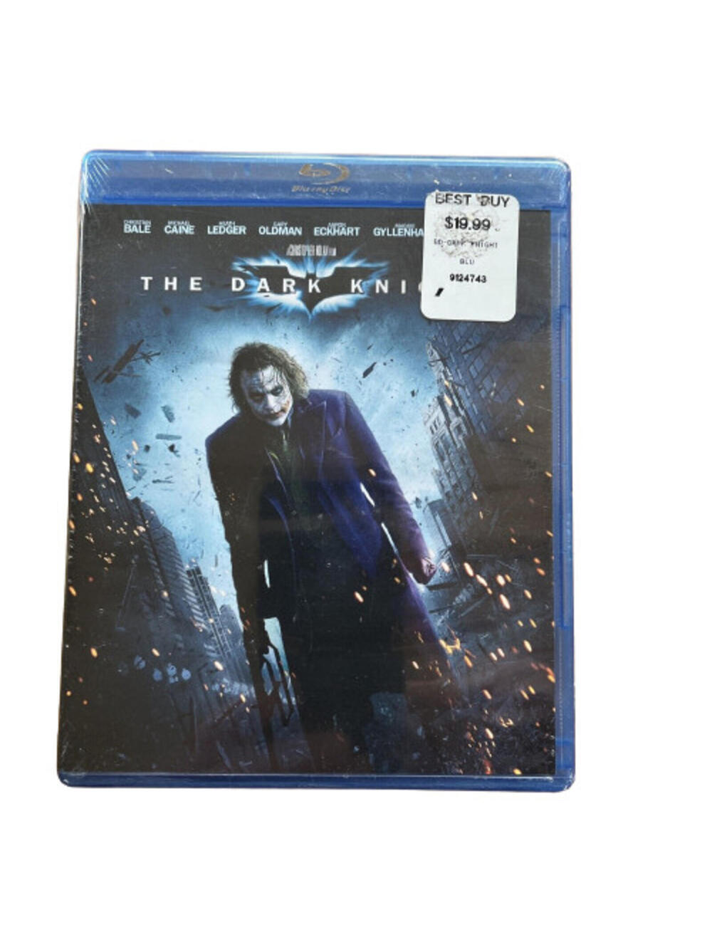 The Dark Knight (Blu-Ray, 2008) DC 2-Disc Set Christian Bale Heath Ledger